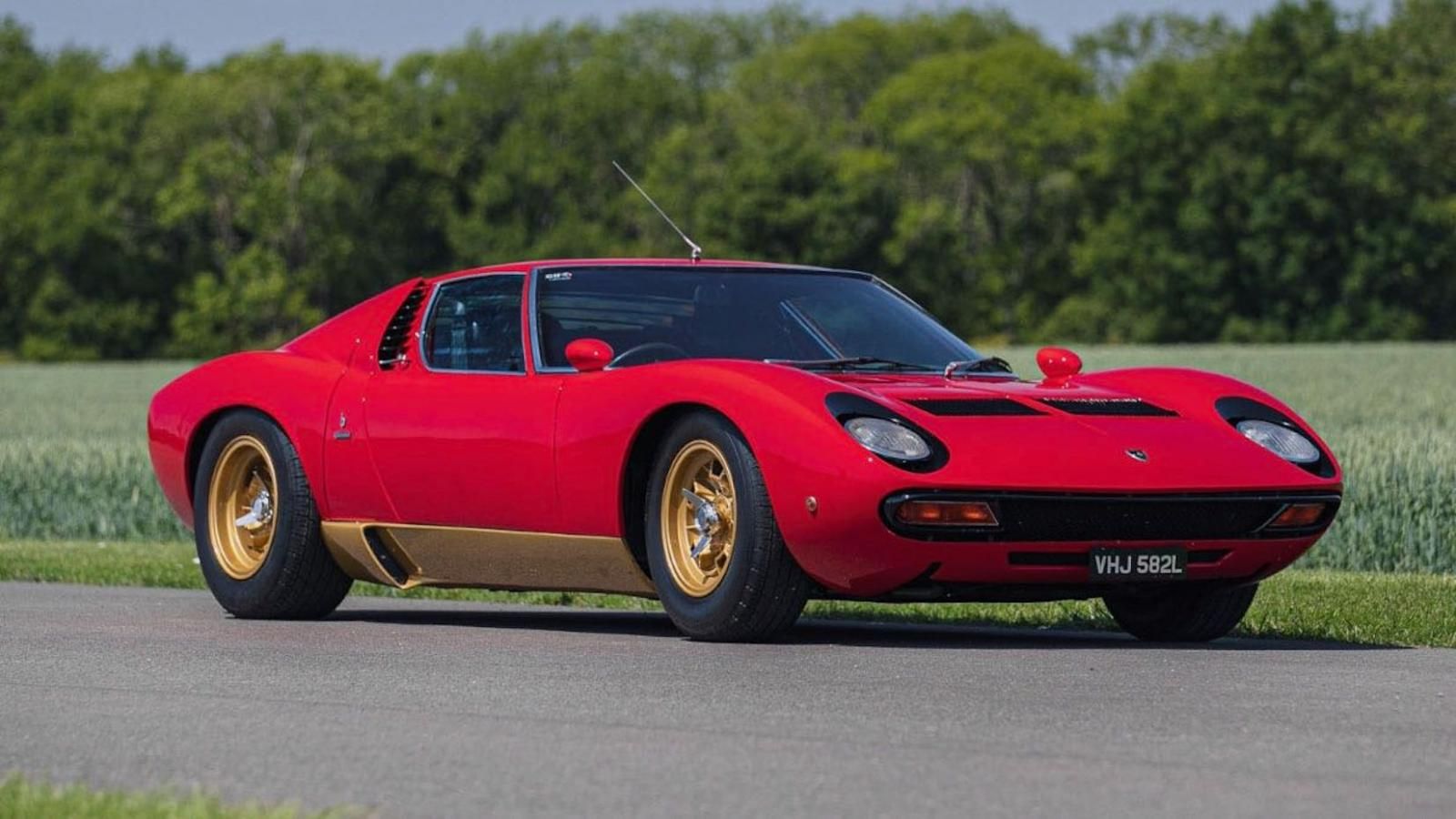 Le migliori auto V12, Lamborghini Miura