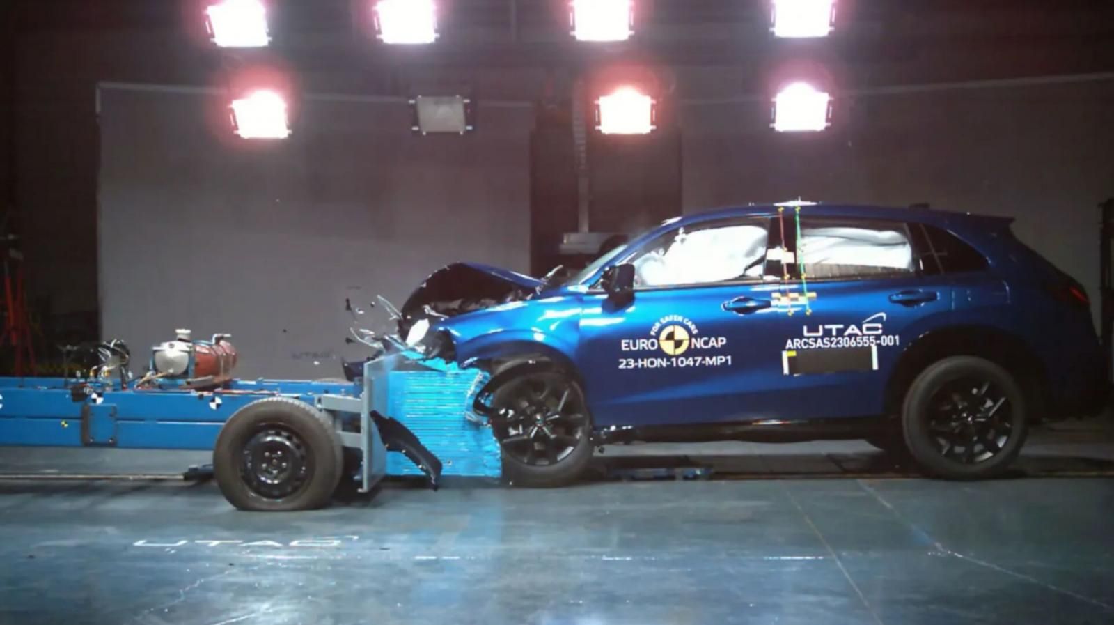 Dacia in crash test EuroNCAP
