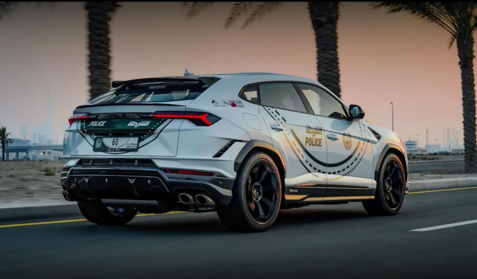 Lamborghini Urus Performante Polizia Dubai
