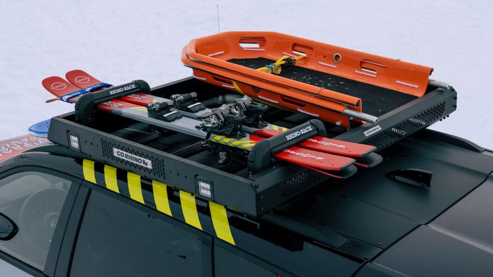 Nissan X-Trail Mountain Rescue, il portapacchi attrezzato