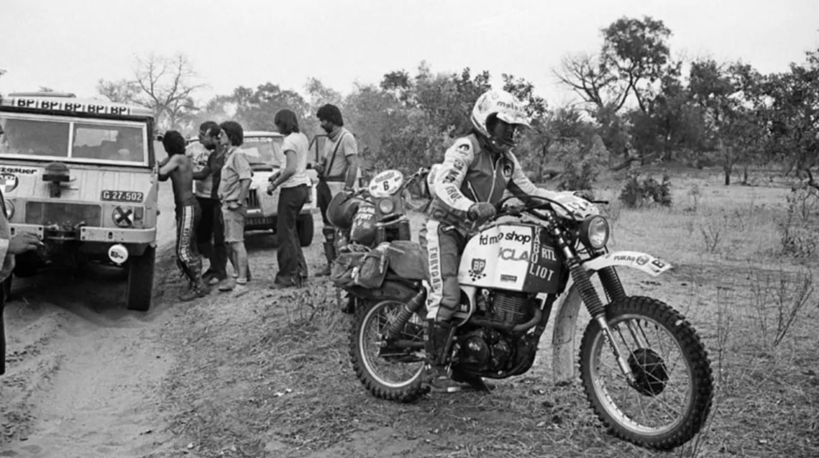 Moto alla prima edizione della Dakar