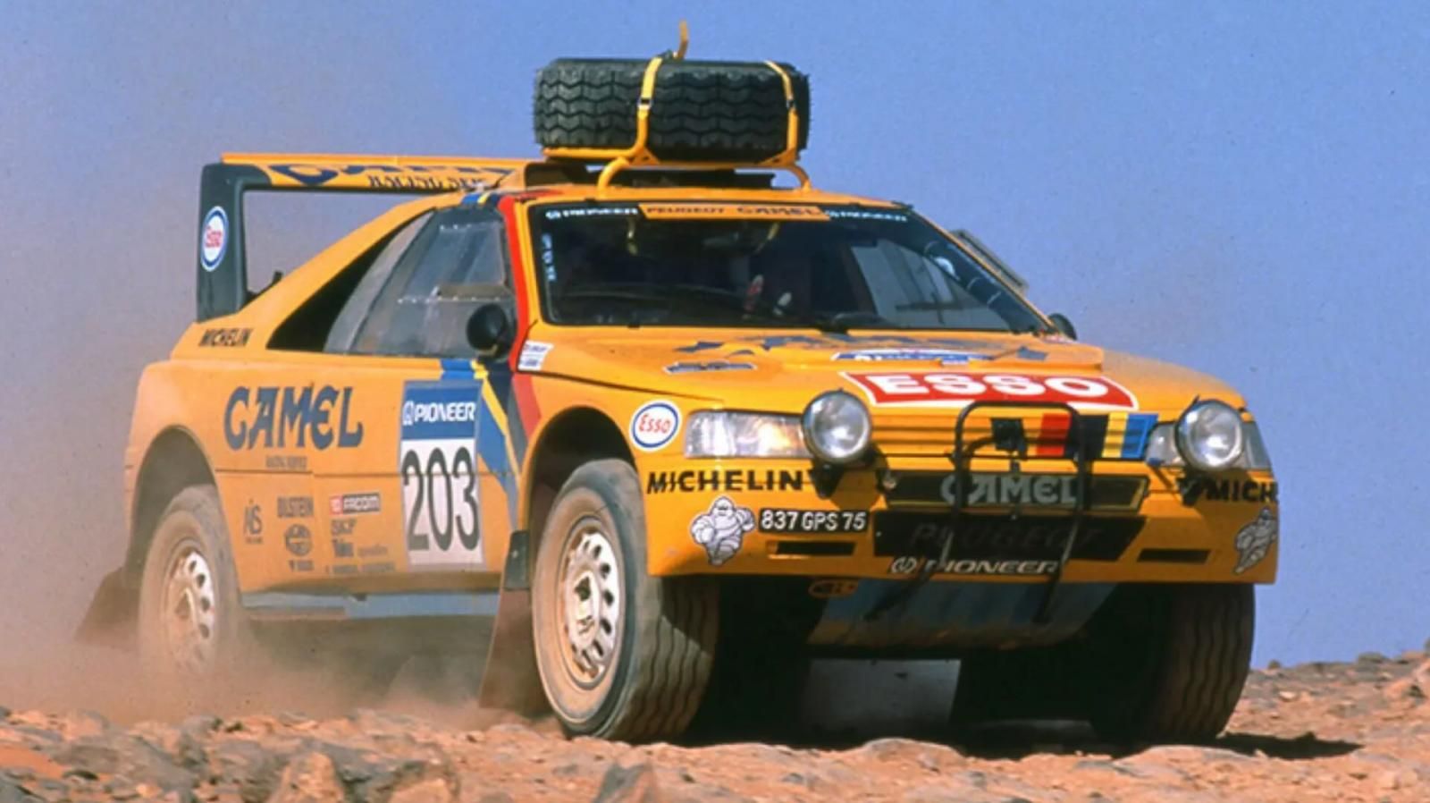 Peugeot 405 alla Parigi-Dakar