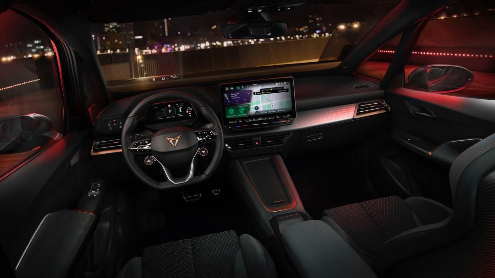 Nuova Cupra Born VZ, gli interni