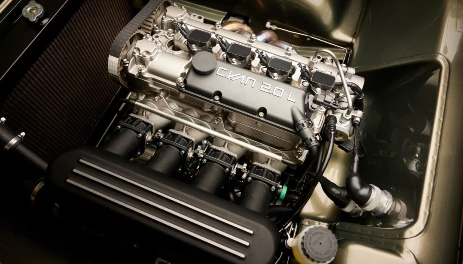 Volvo P1800 Cyan "GT" motore