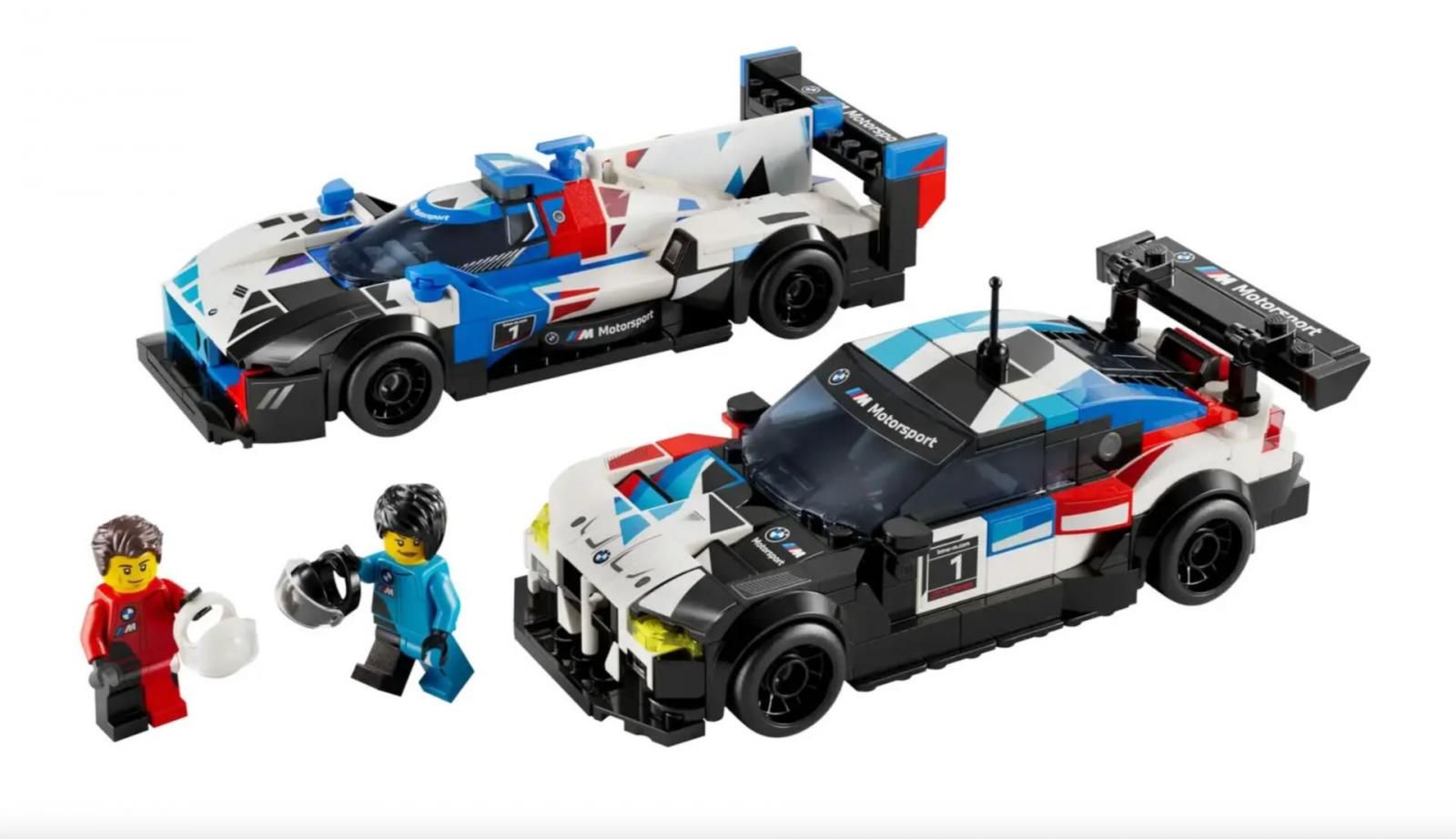 BMW M4 GT3 and M Hybrid V8 LEGO