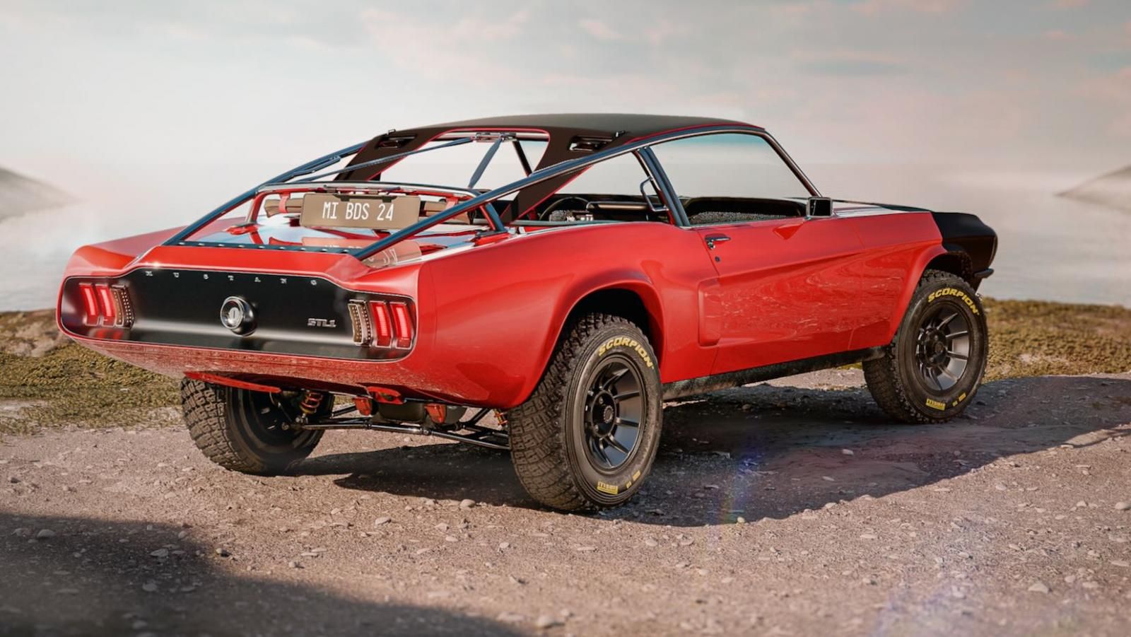 STL-1, il nuovo restomod basato sulla Mustang firmato BorromeodeSilva