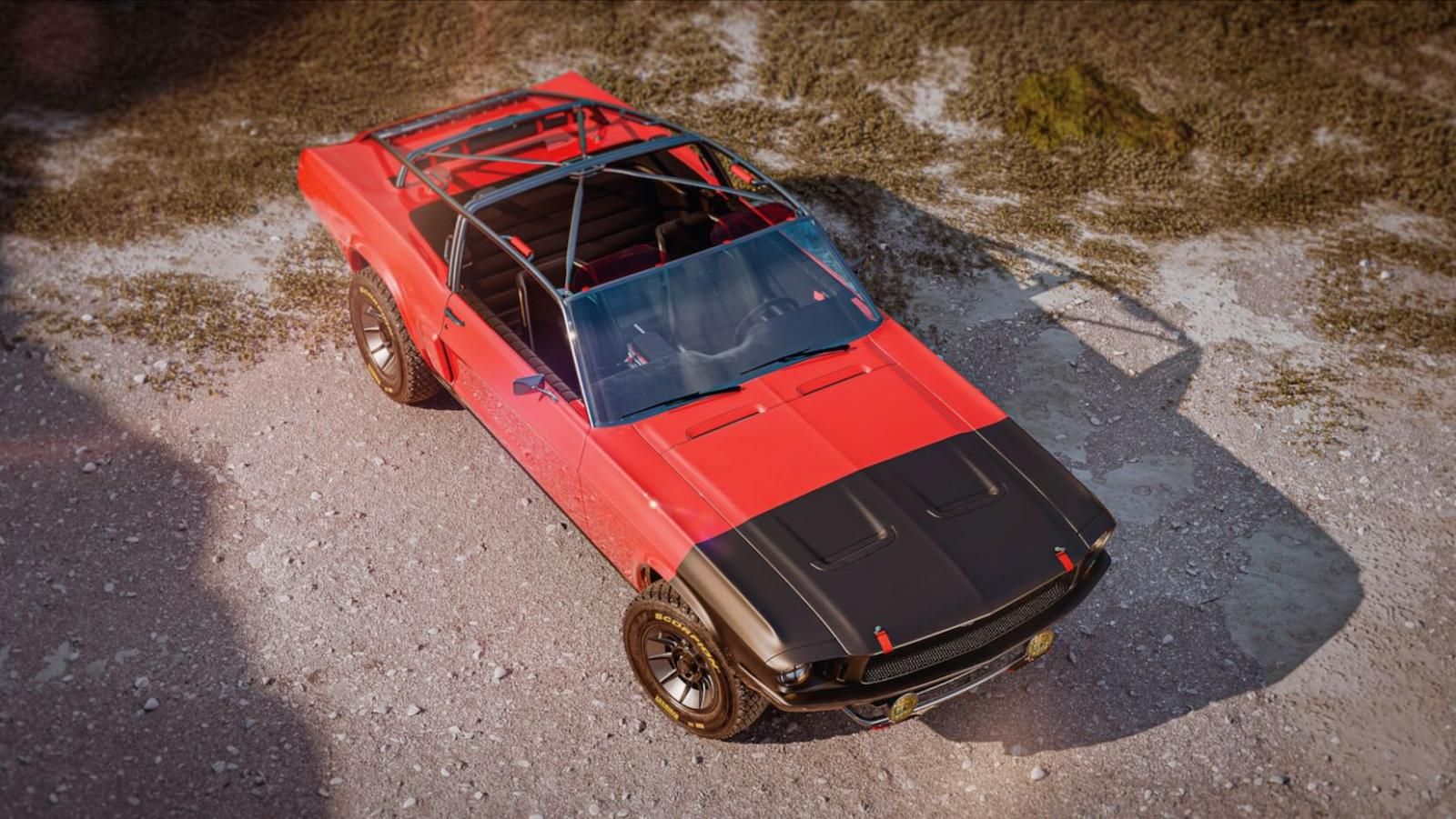 STL-1, il nuovo restomod basato sulla Mustang firmato BorromeodeSilva