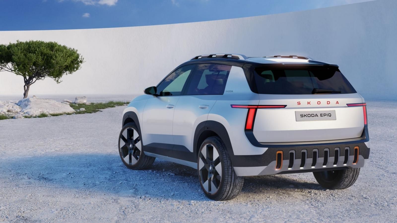 Skoda Epiq, il posteriore
