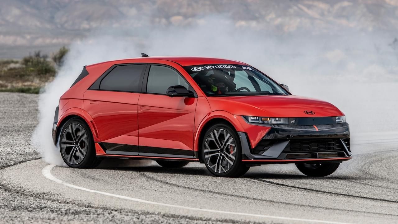 La Hyundai Ioniq 5 N che parteciperà alla Pikes-Peak 2024