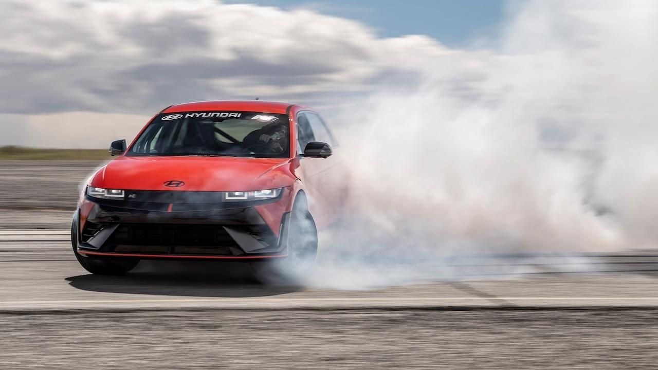 La Hyundai Ioniq 5 N che parteciperà alla Pikes-Peak 2024