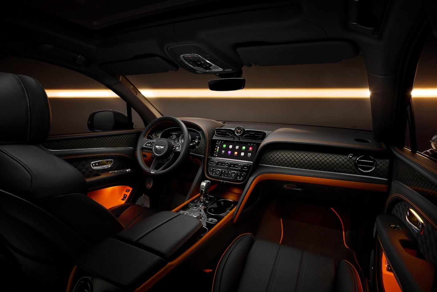interno Bentley Bentayga S Black Edition