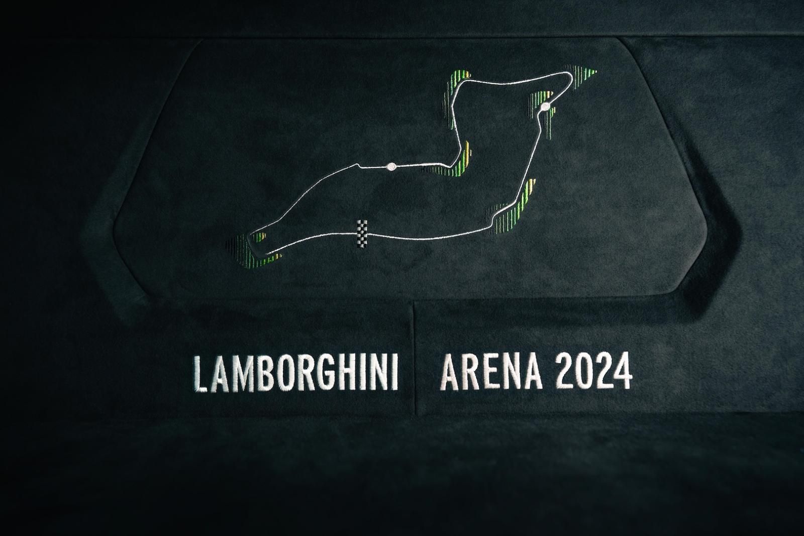 piantina imola Lamborghini Revuelto one- off Ad Personam per Lamborghini Arena
