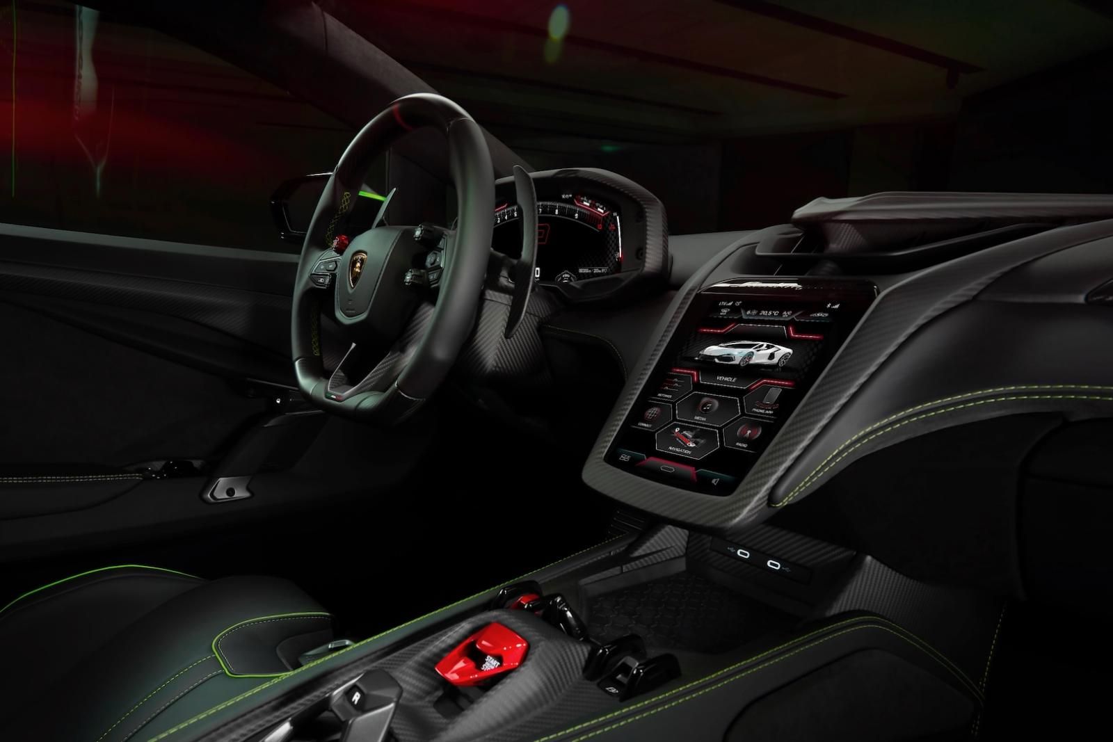 plancia Lamborghini Revuelto one- off Ad Personam per Lamborghini Arena