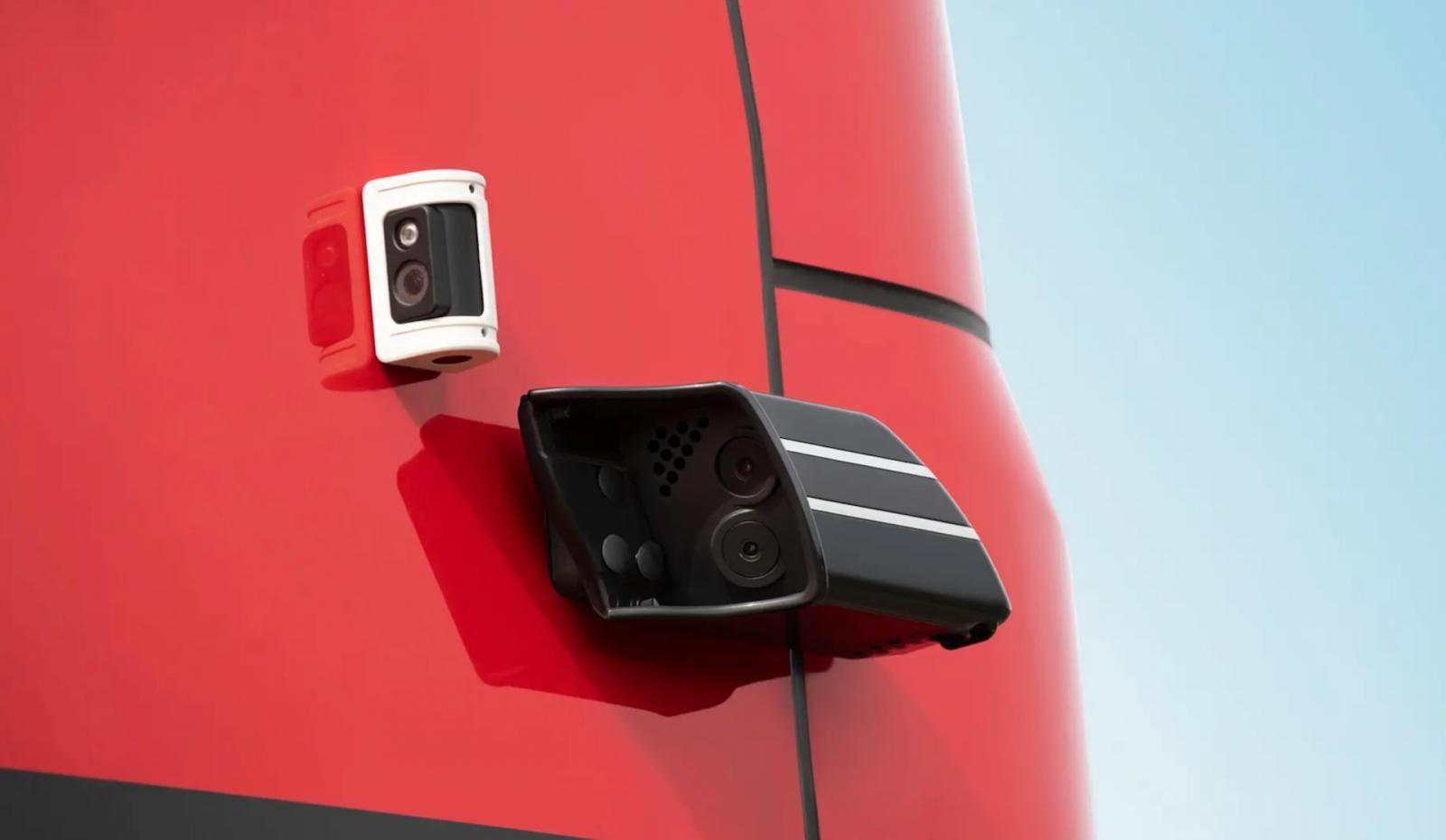 telecamera posteriore Autobus a due piani di Londra BYD BD11