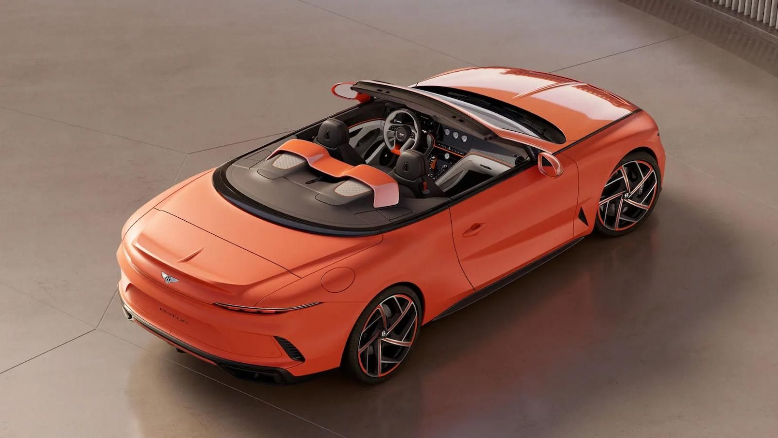 Nuova Bentley Batur Convertible