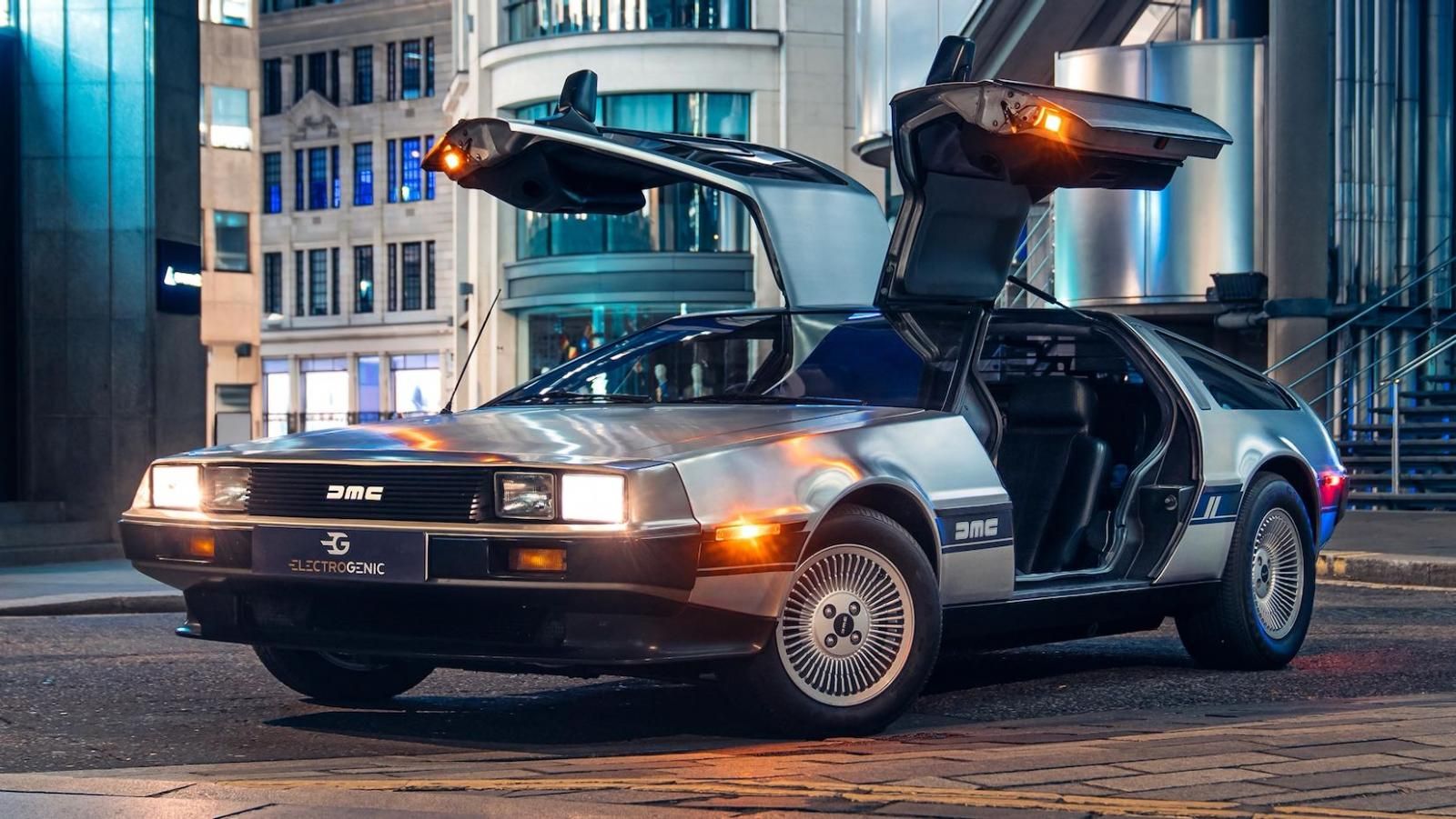 La DeLorean DMC-12 elettrica con il kit di Electrogenic