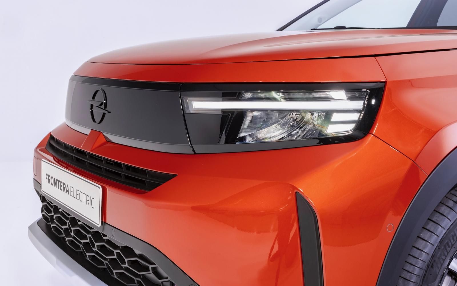 frontale Opel Frontera 2025 Electric