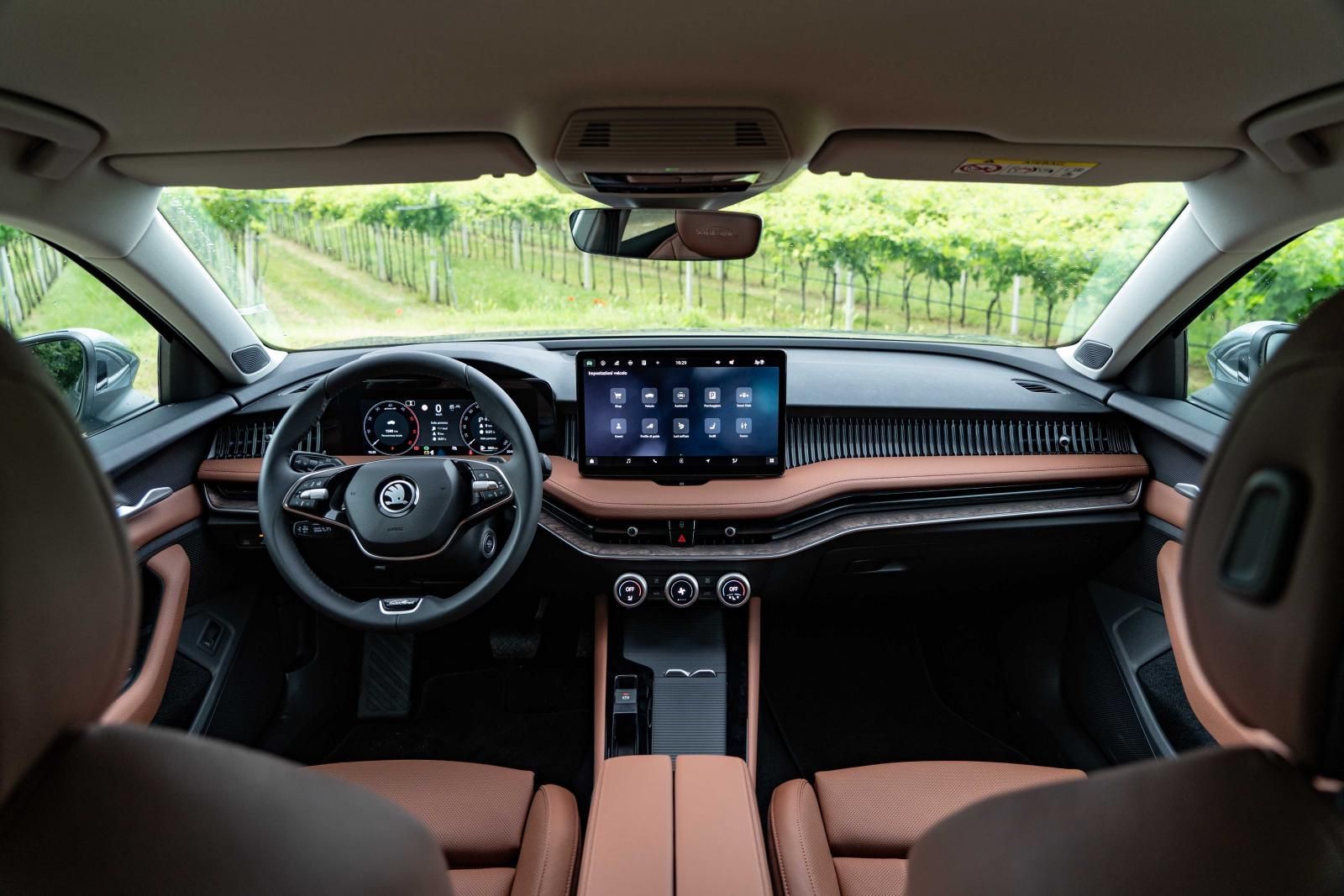 Skoda Superb Wagon, abitacolo