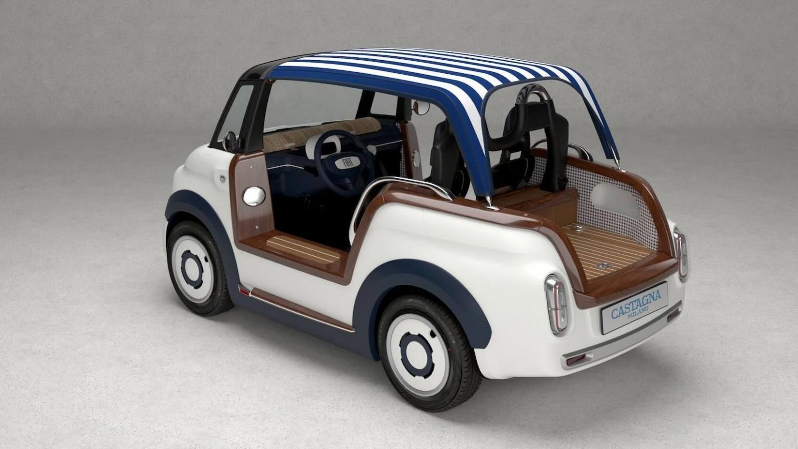 La Topolino spiaggina di Castagna