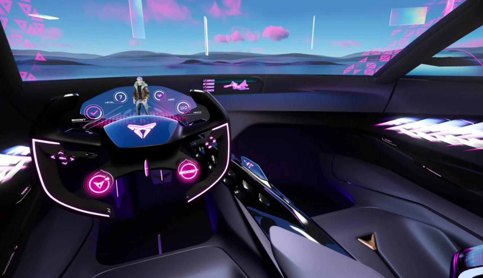 interno Cupra Dark Rebel