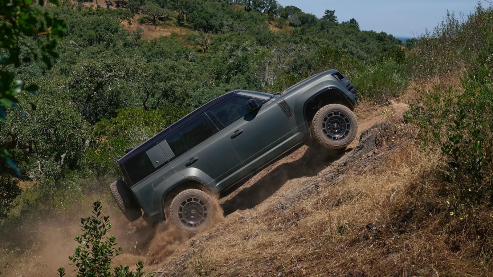 La nuova Land Rover Defender OCTA