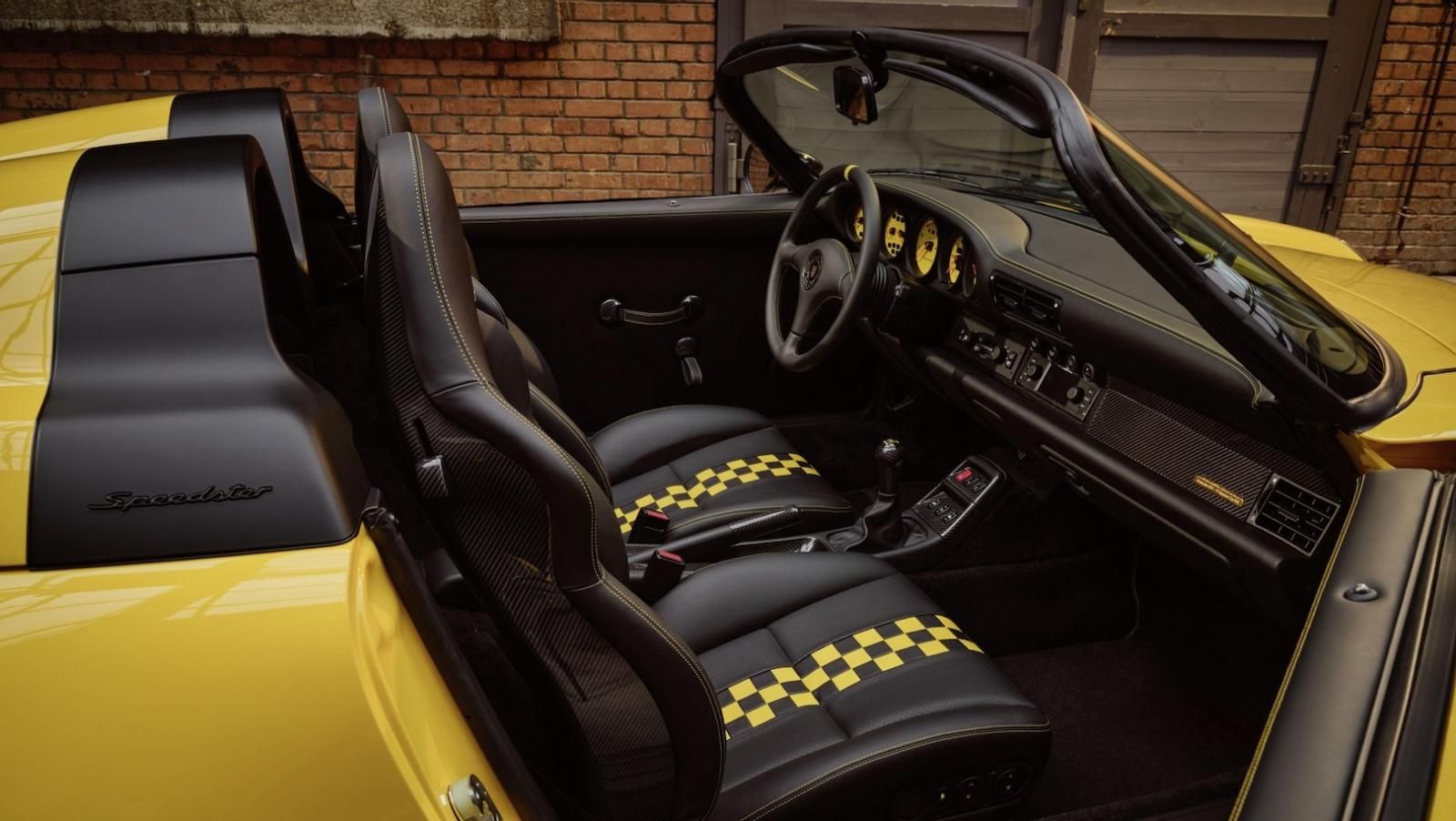 interno Porsche 911 Speedster Sonderwunsch Factory One-Off