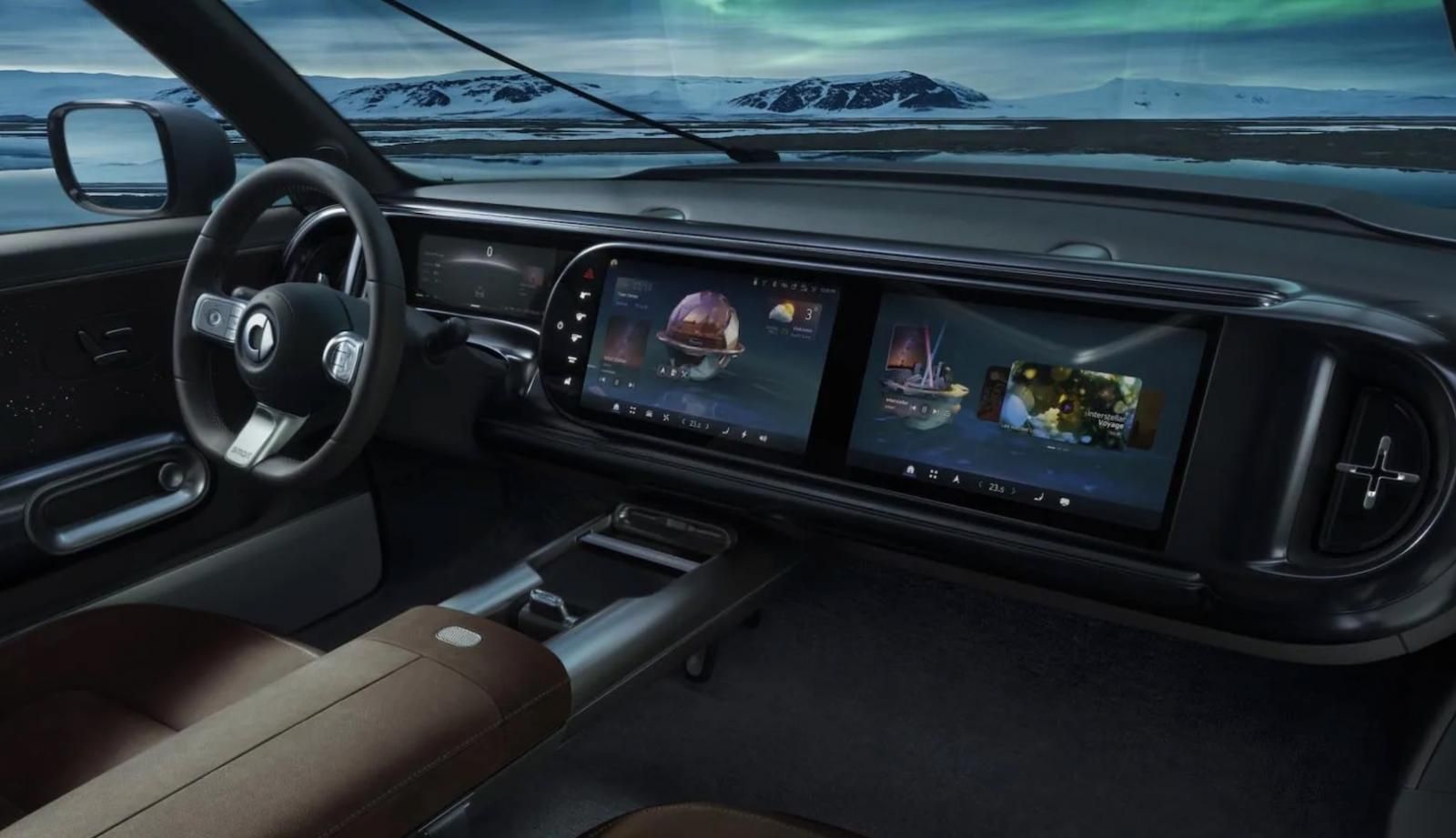 interno Smart #5 rendering