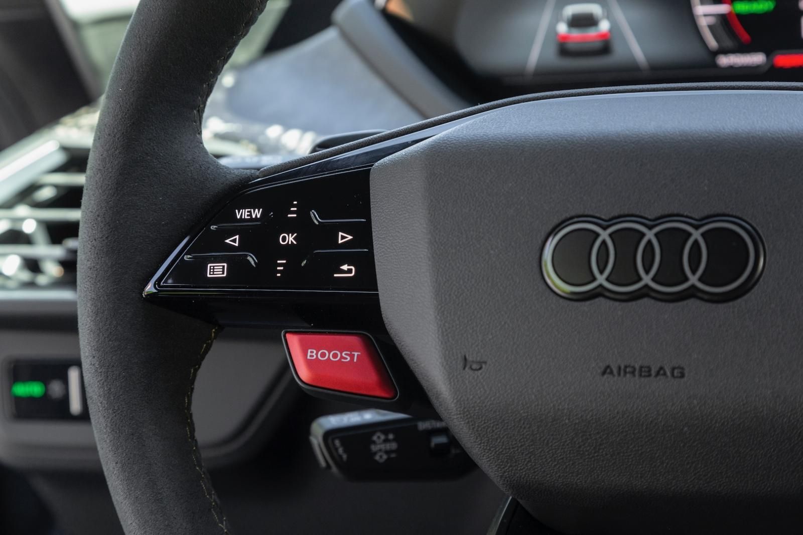 tasto boost Audi RS e.tron GT performance