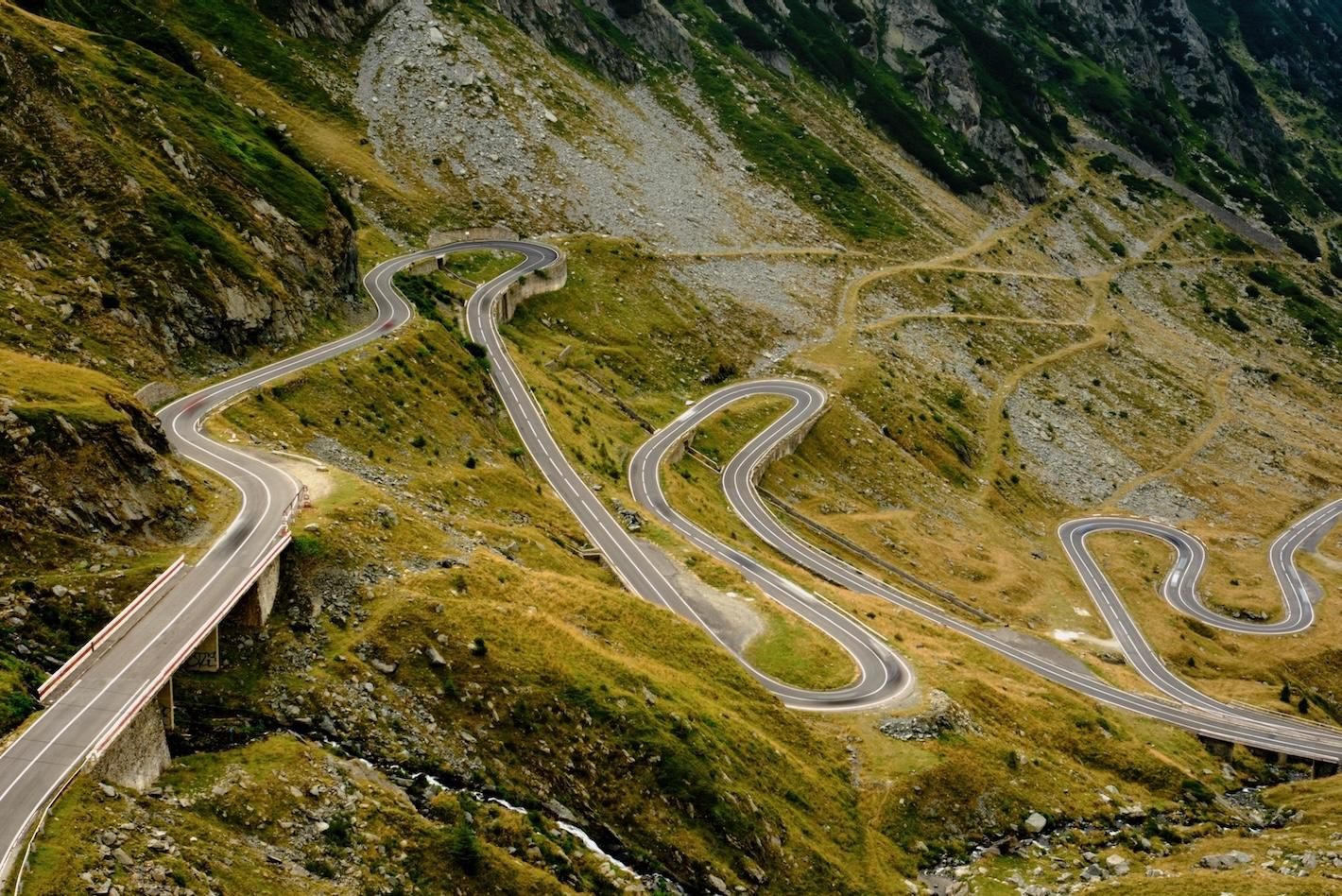 Transfagarasan Jeep Avenger in Romania