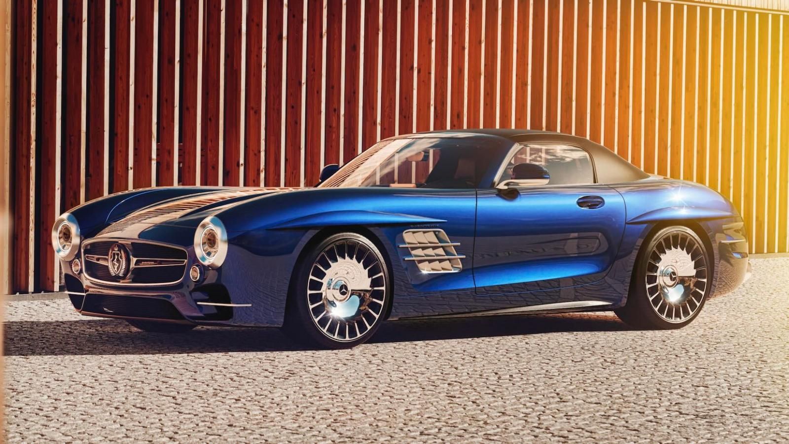 Saoutchik 300 GTC, la special su base della Mercedes SL