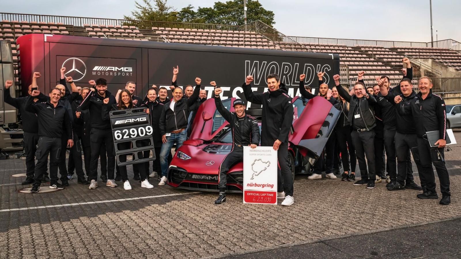 Mercedes-Benz AMG ONE, nuovo record al Nurburgring