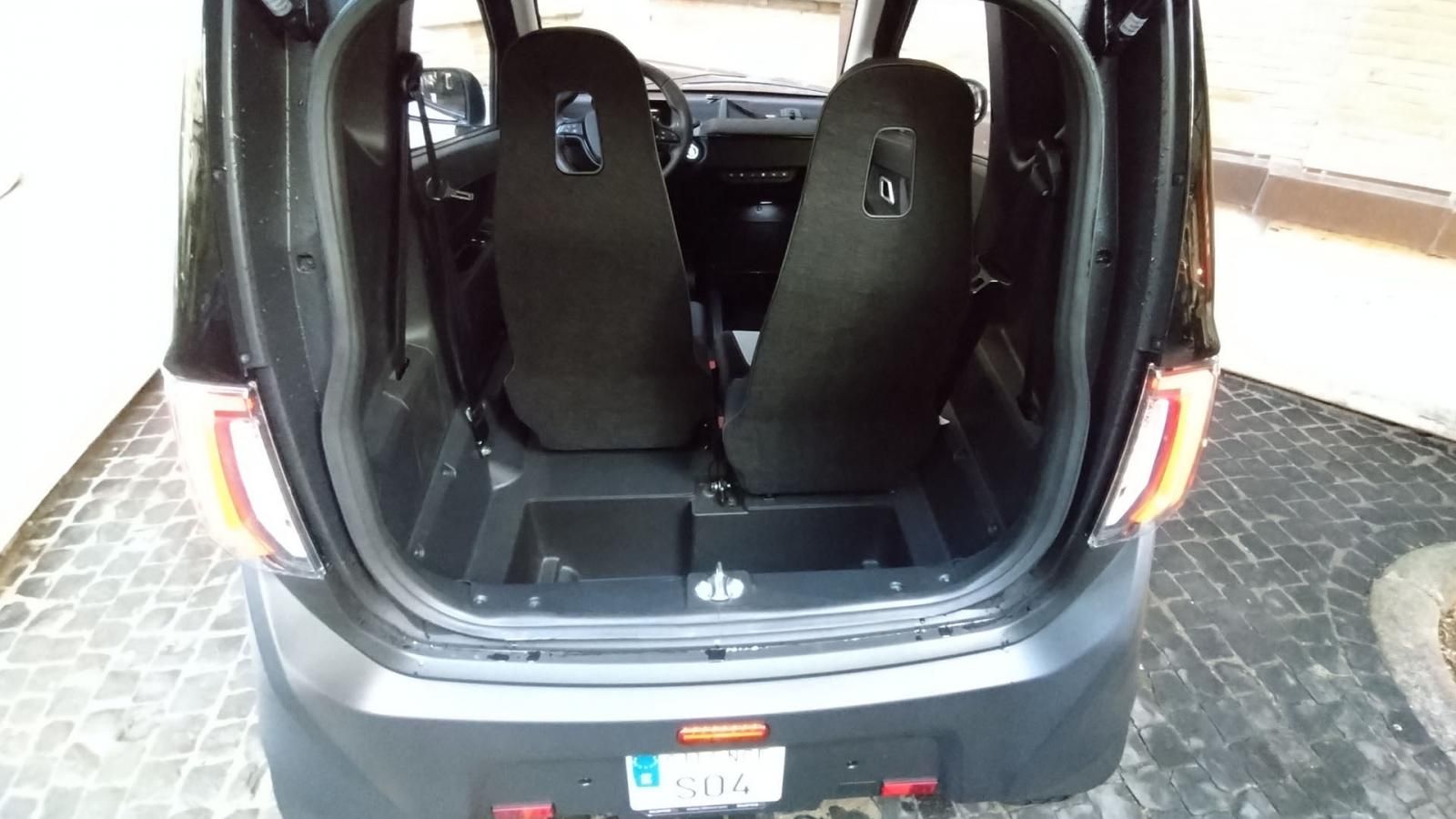 Nuova Silence S04, bagagliaio
