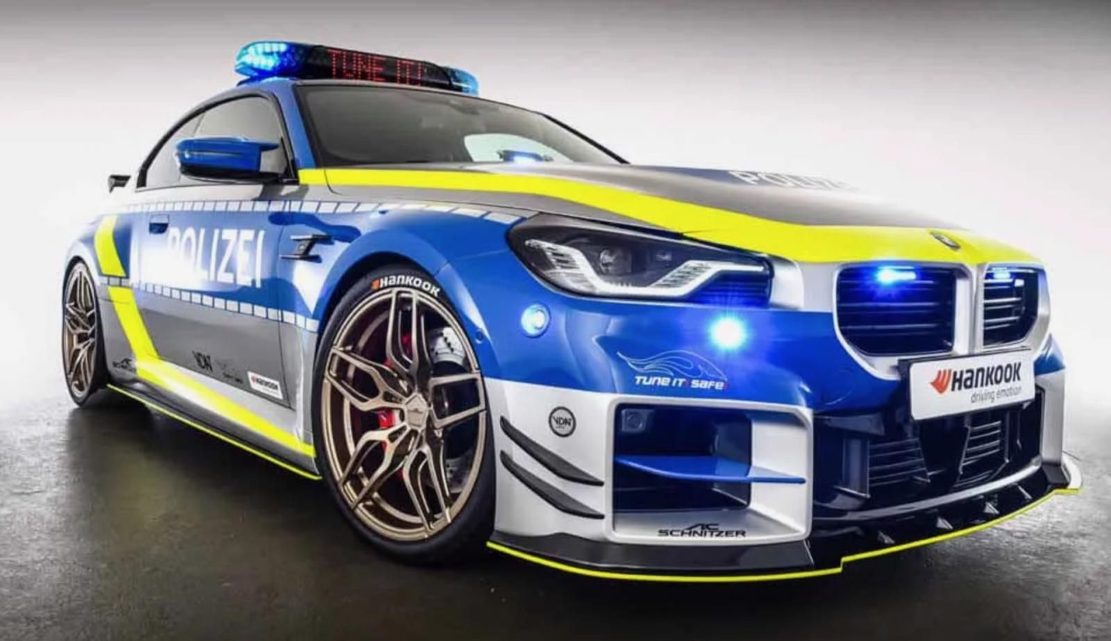 BMW M2 AC-Schnitzer Polizei Campagna Tune it safe