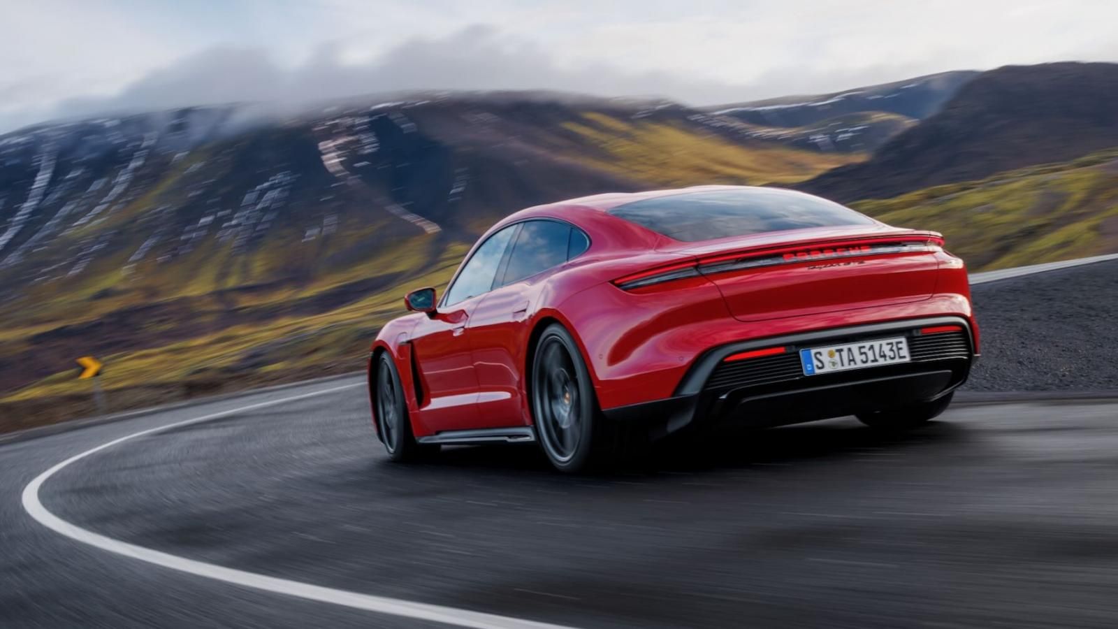 Nuova Porsche Taycan GTS