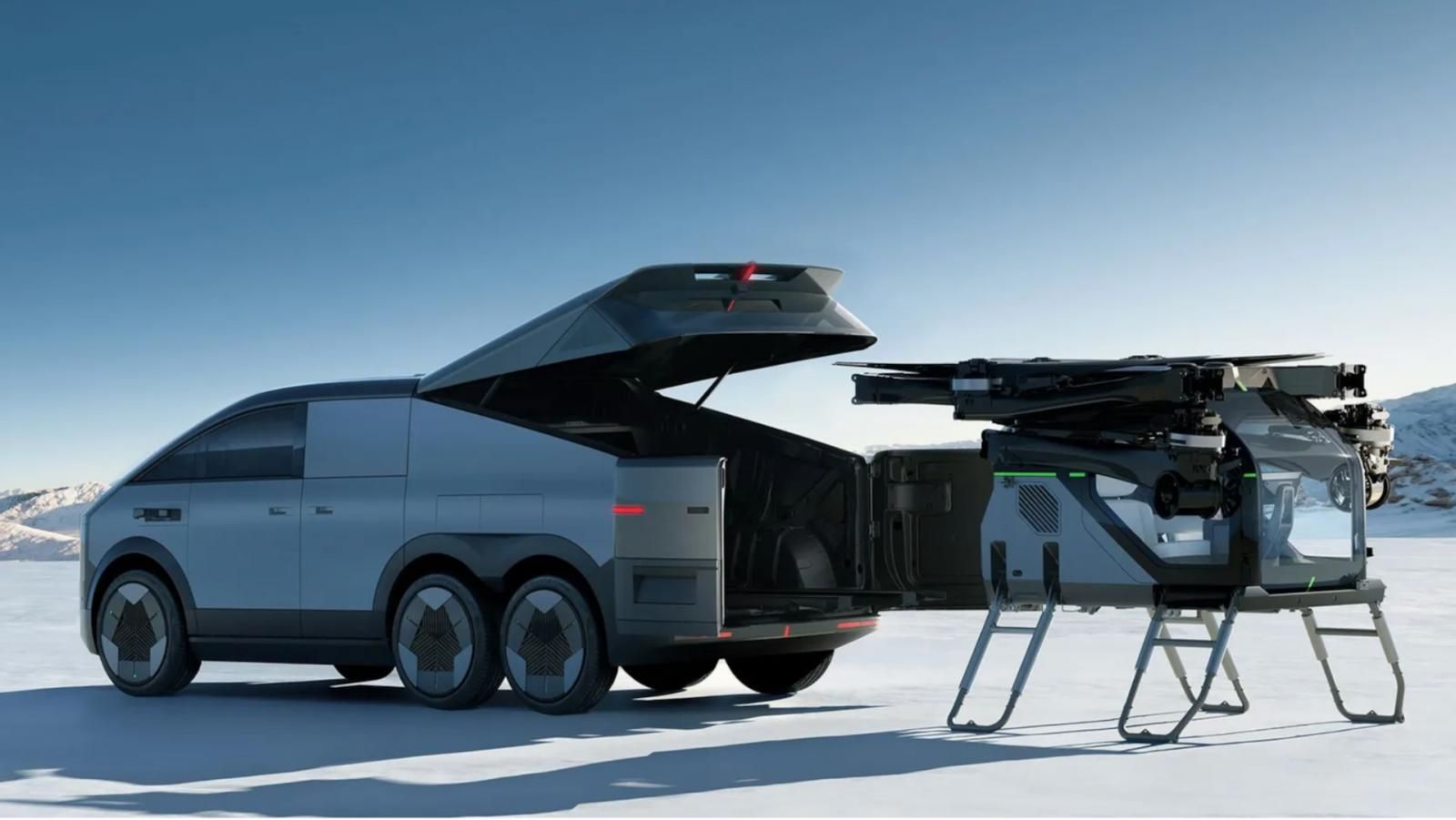 Xpeng combinazione AeroHT EVTOL e Land Aircraft Carrier