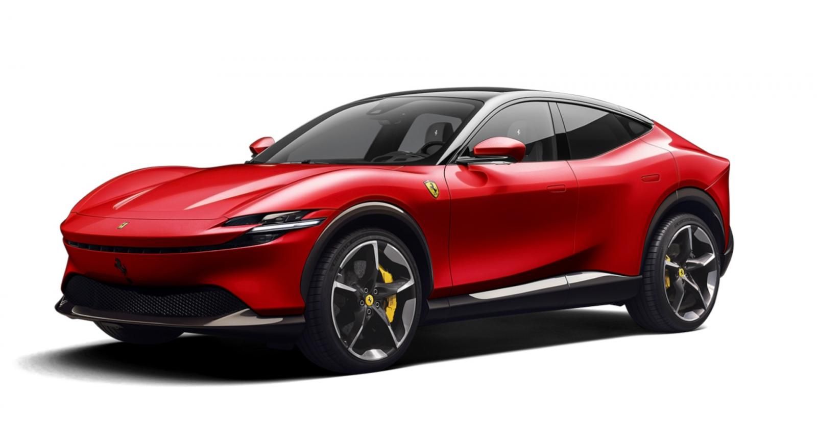 render Ferrari EV