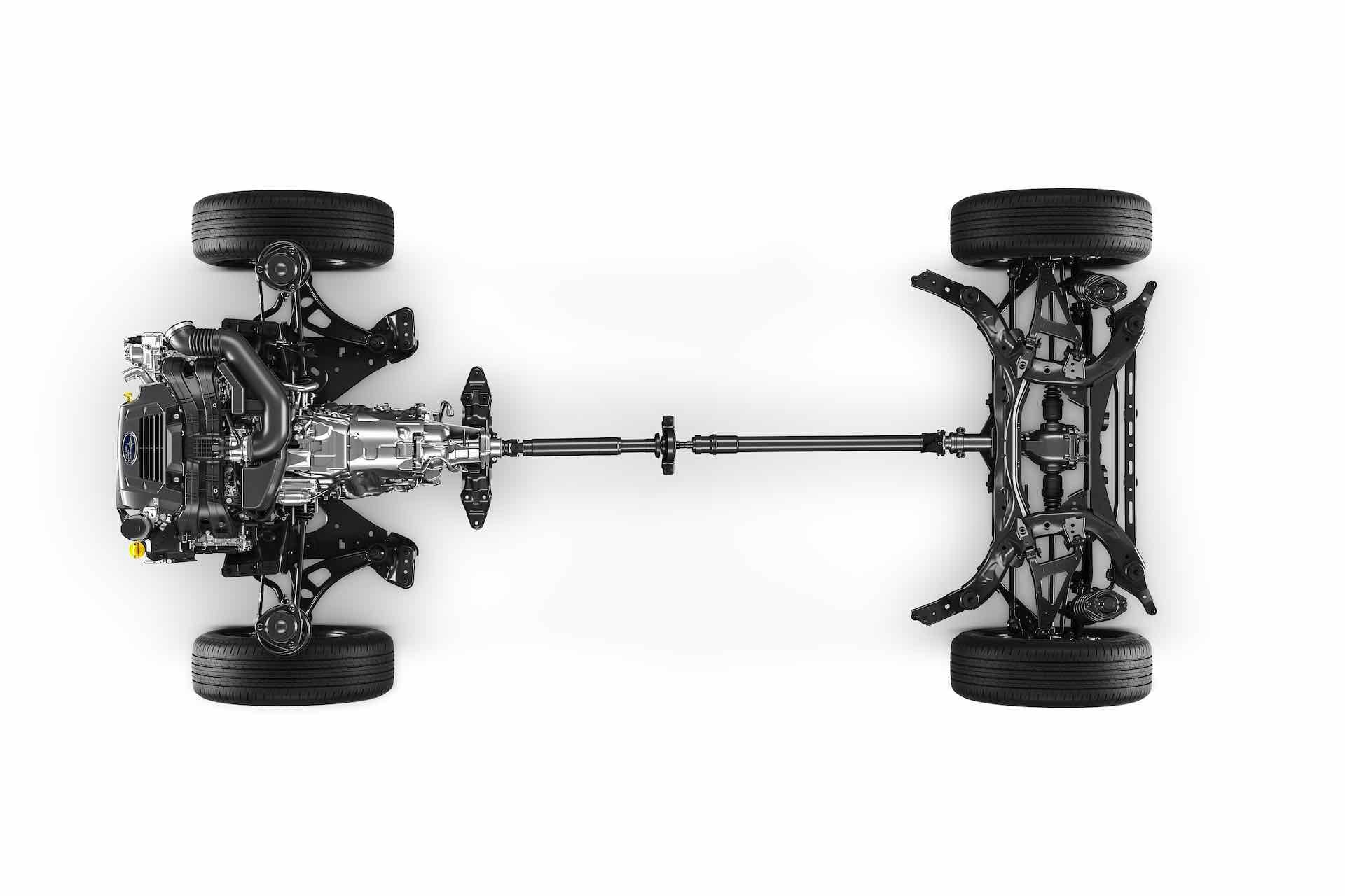 Subaru Outback symmetrical all wheel drive