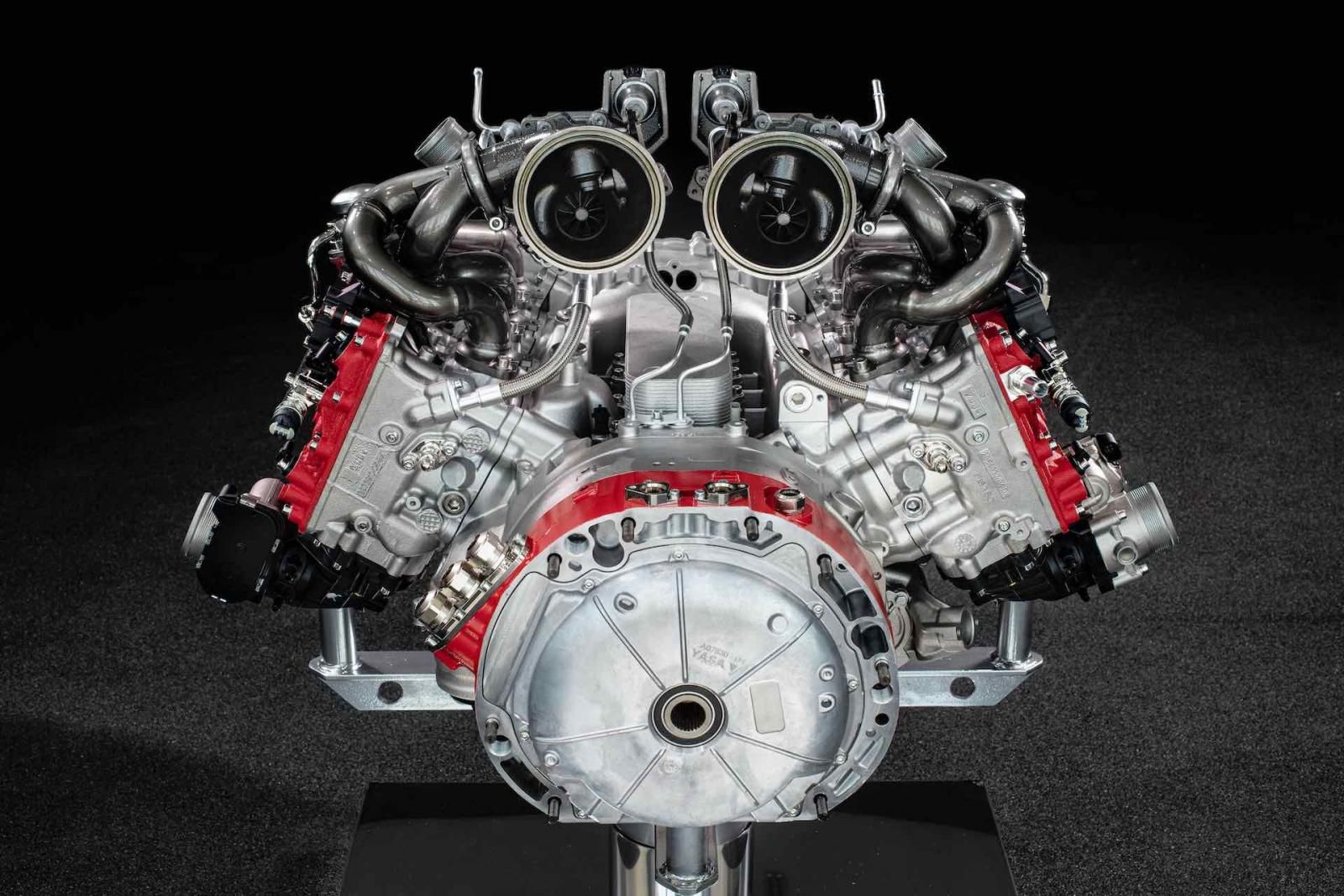 motore Ferrari-296-GTB-V6 e le Ferrari del futuro