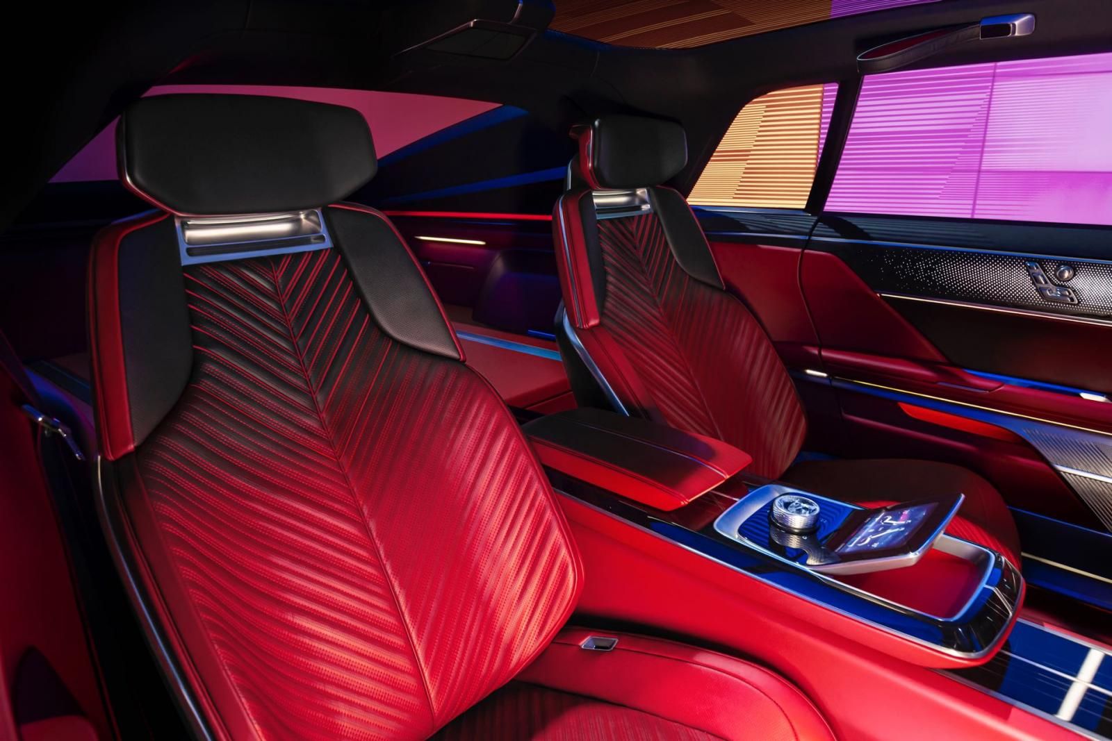 Cadillac Celestiq Concept interno sedili