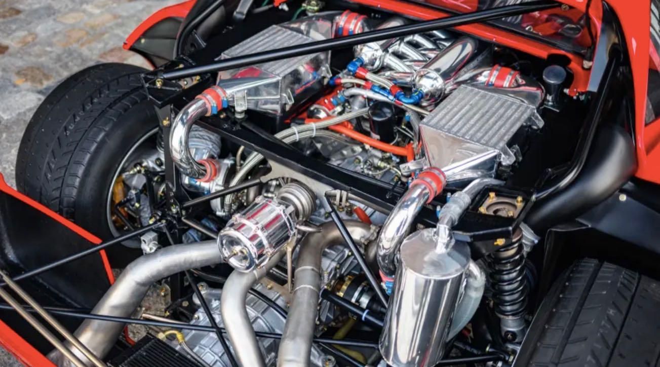 Ferrari 288 GTO Evoluzione motore