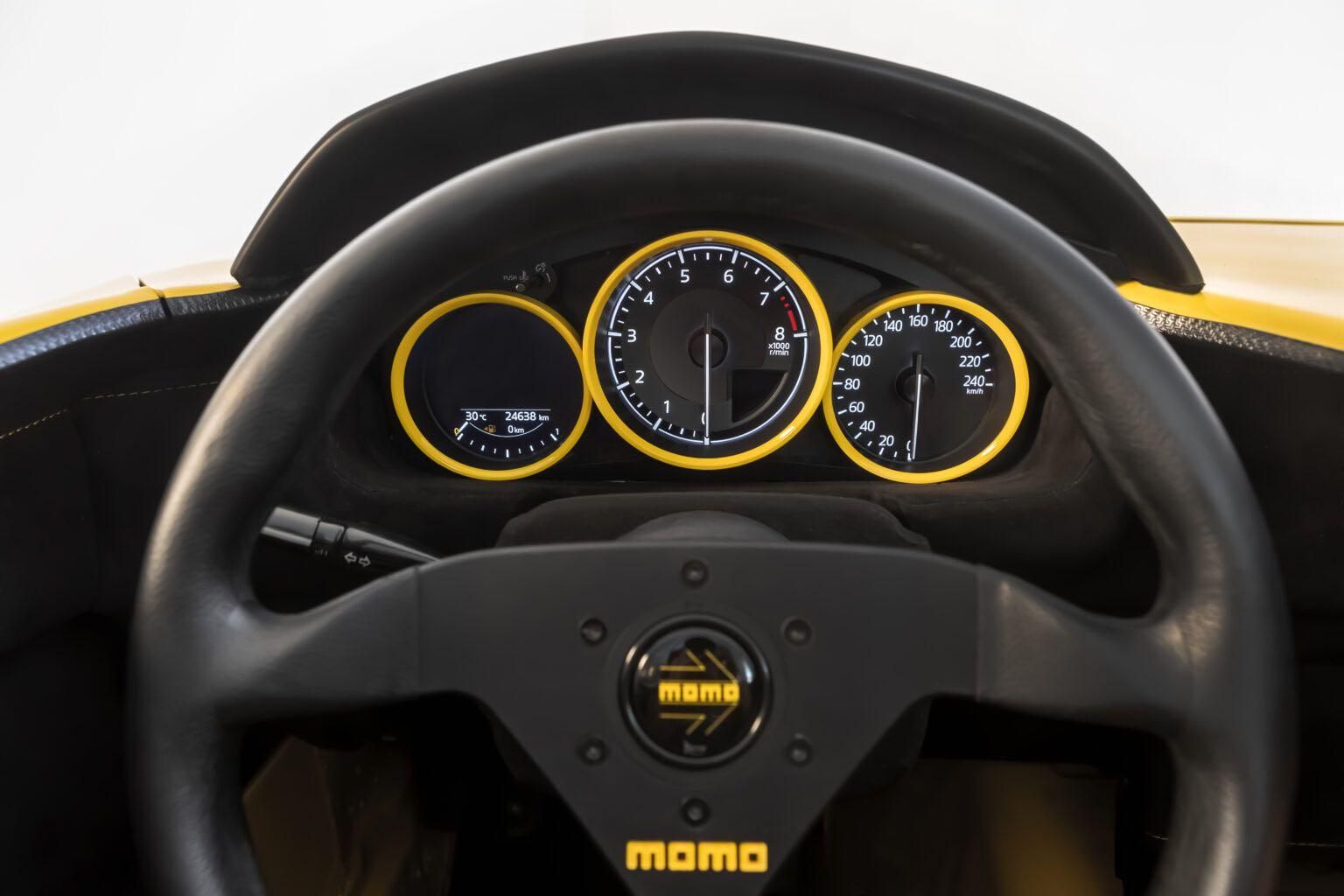 Gorgona Cars MX-5-NM concept volante e strumentazione