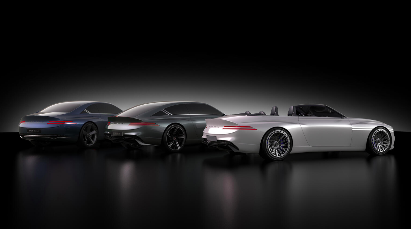 Le tre concept car di Genesis