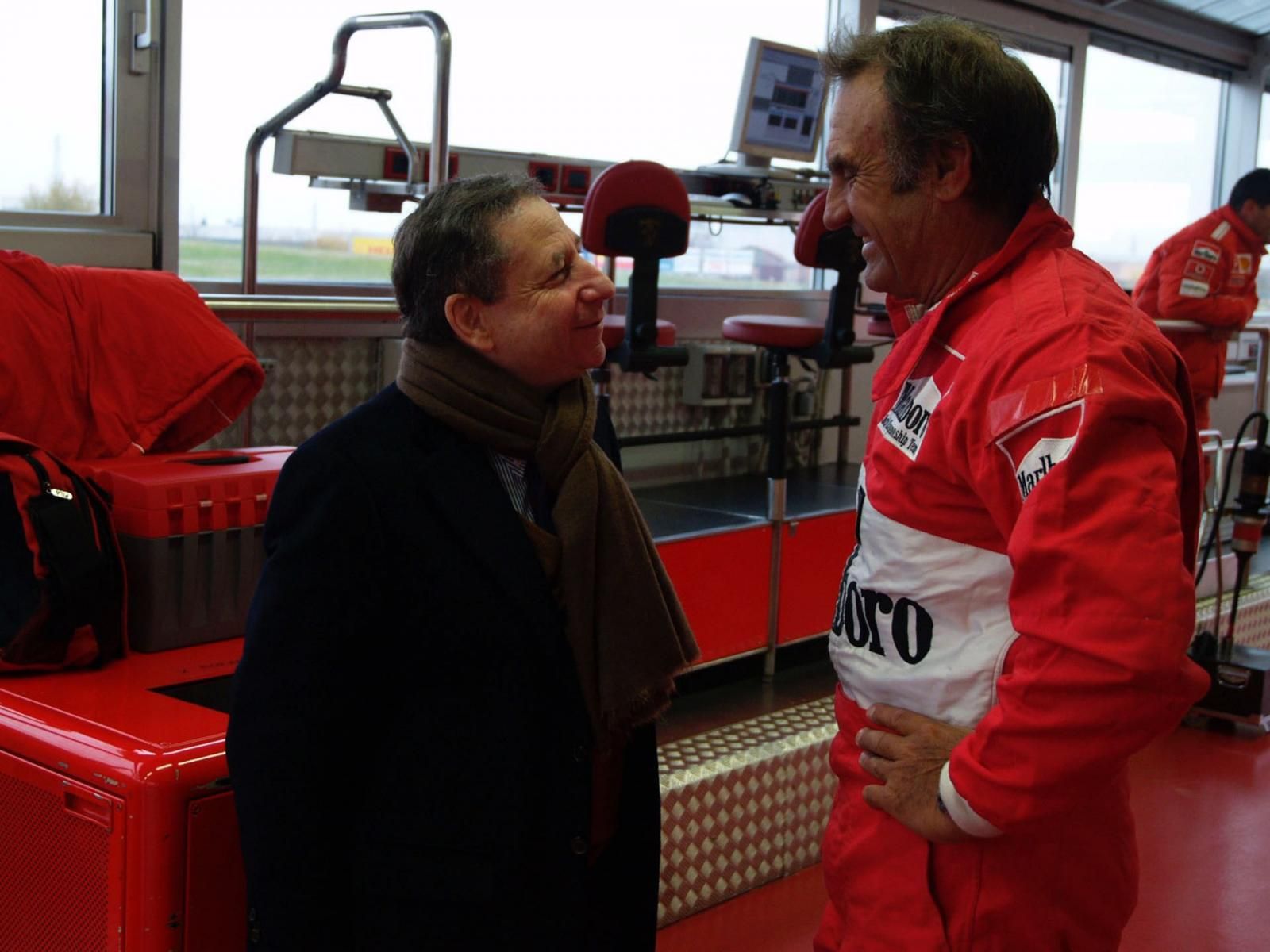 Jean Todt e Carlos Reutemann