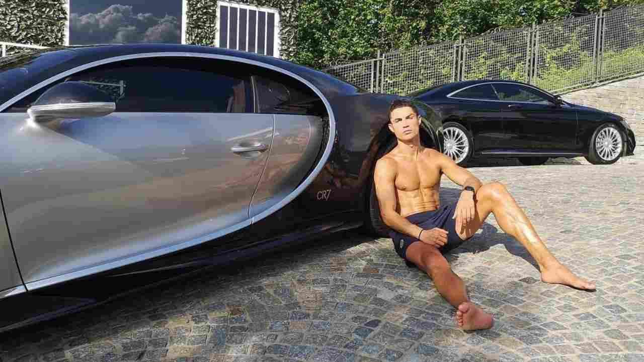 Cristiano Ronaldo Bugatti
