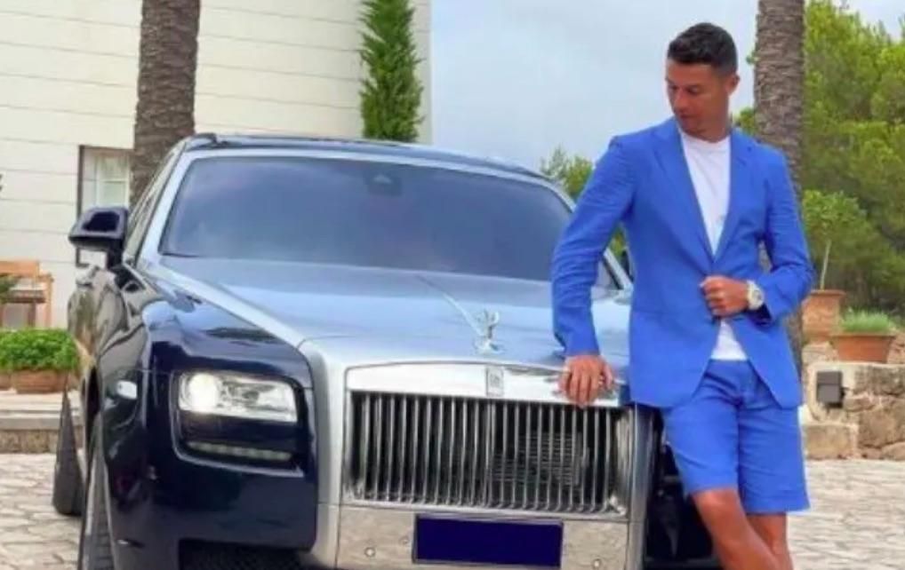 Cristiano Ronaldo Rolls-Royce Ghost