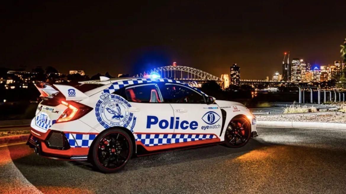 Honda Civic Type R Polizia Nuovo Galles del Sud
