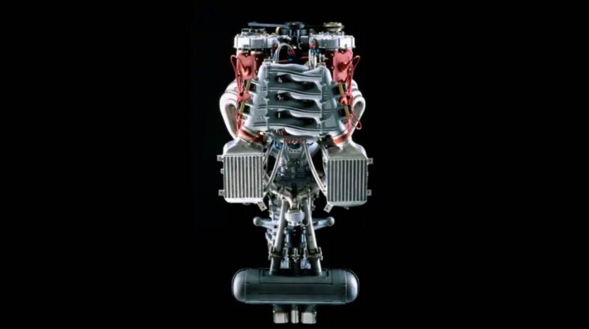 Ferrari F40 motore