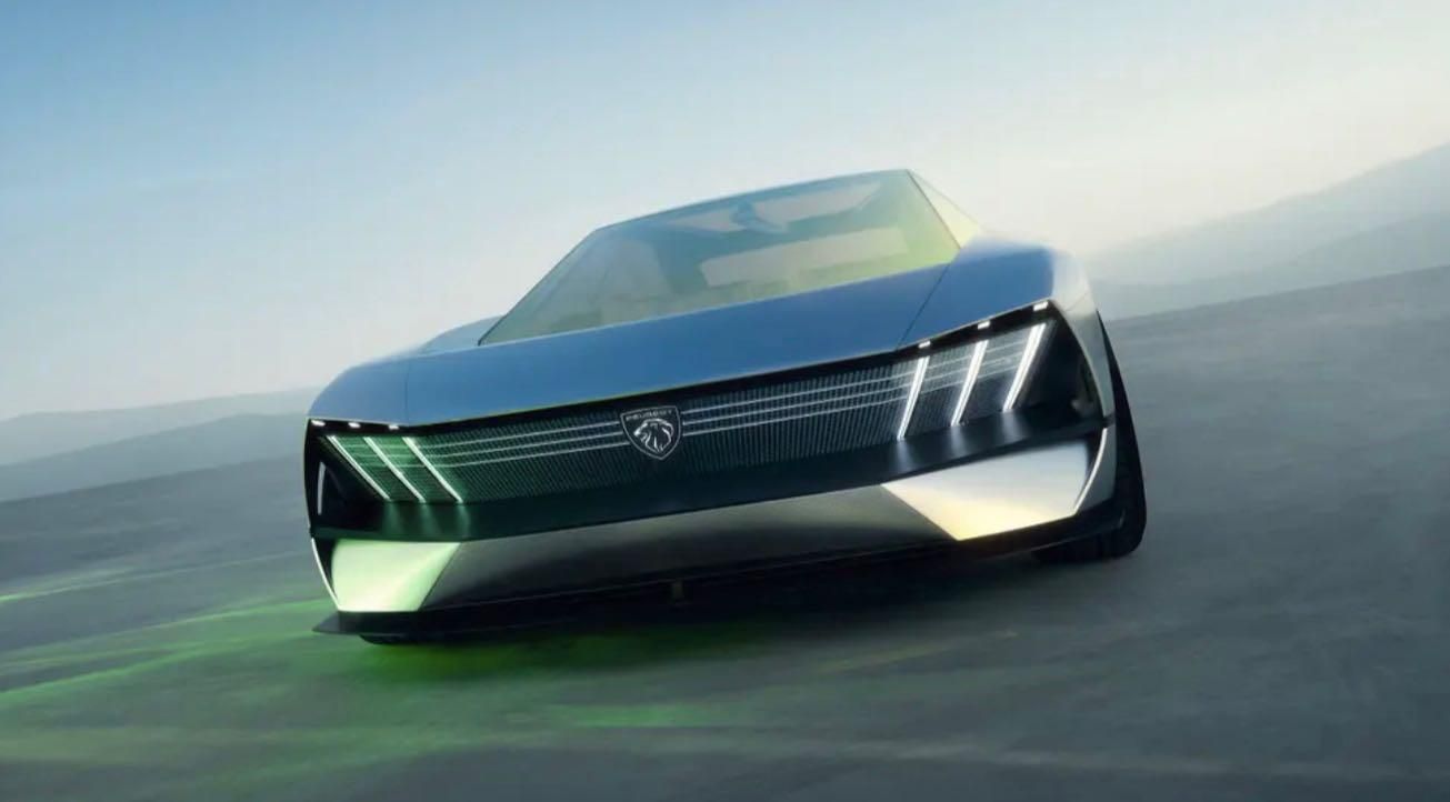 Peugeot Inception Concept frontale