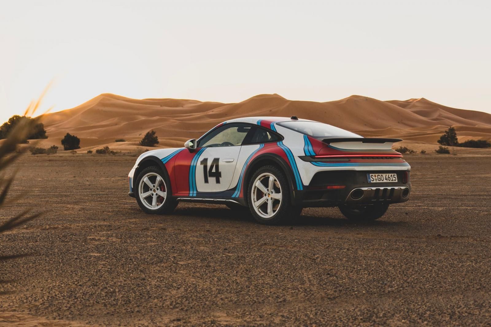 Porsche 911 Dakar Historic decorative wraps pellicole decorative rally martini