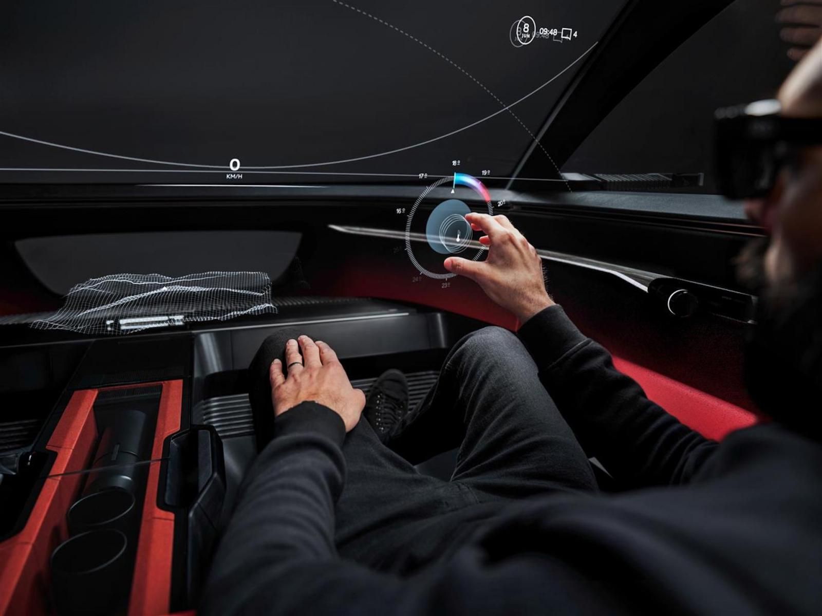 Audi activesphere concept - comandi virtuali